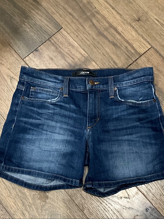 Joe's Jeans Pants - Joe's Jeans Dark Blue Distressed Denim Shorts
